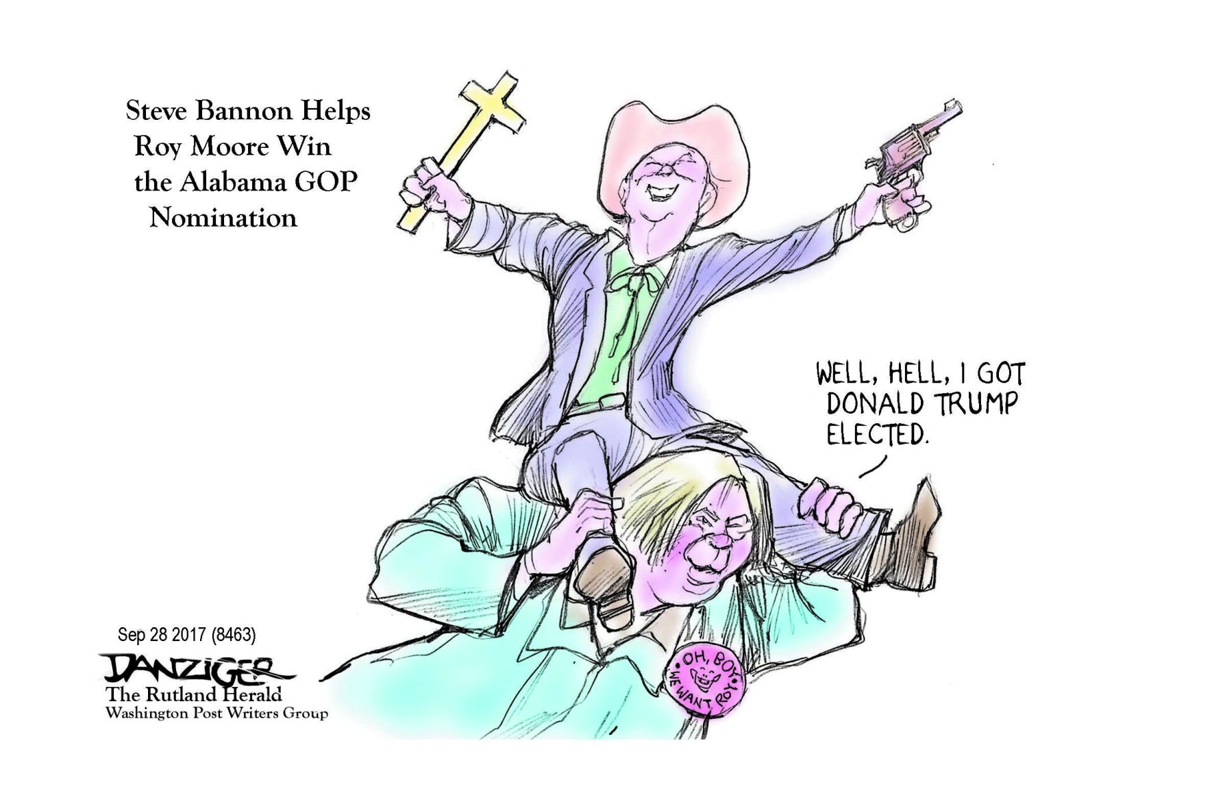 Jeff Danziger cartoon